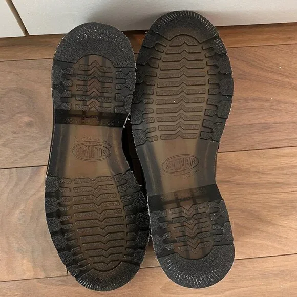 Solovair Black Hi-Shine Penny Loafer - Picture 6 of 11